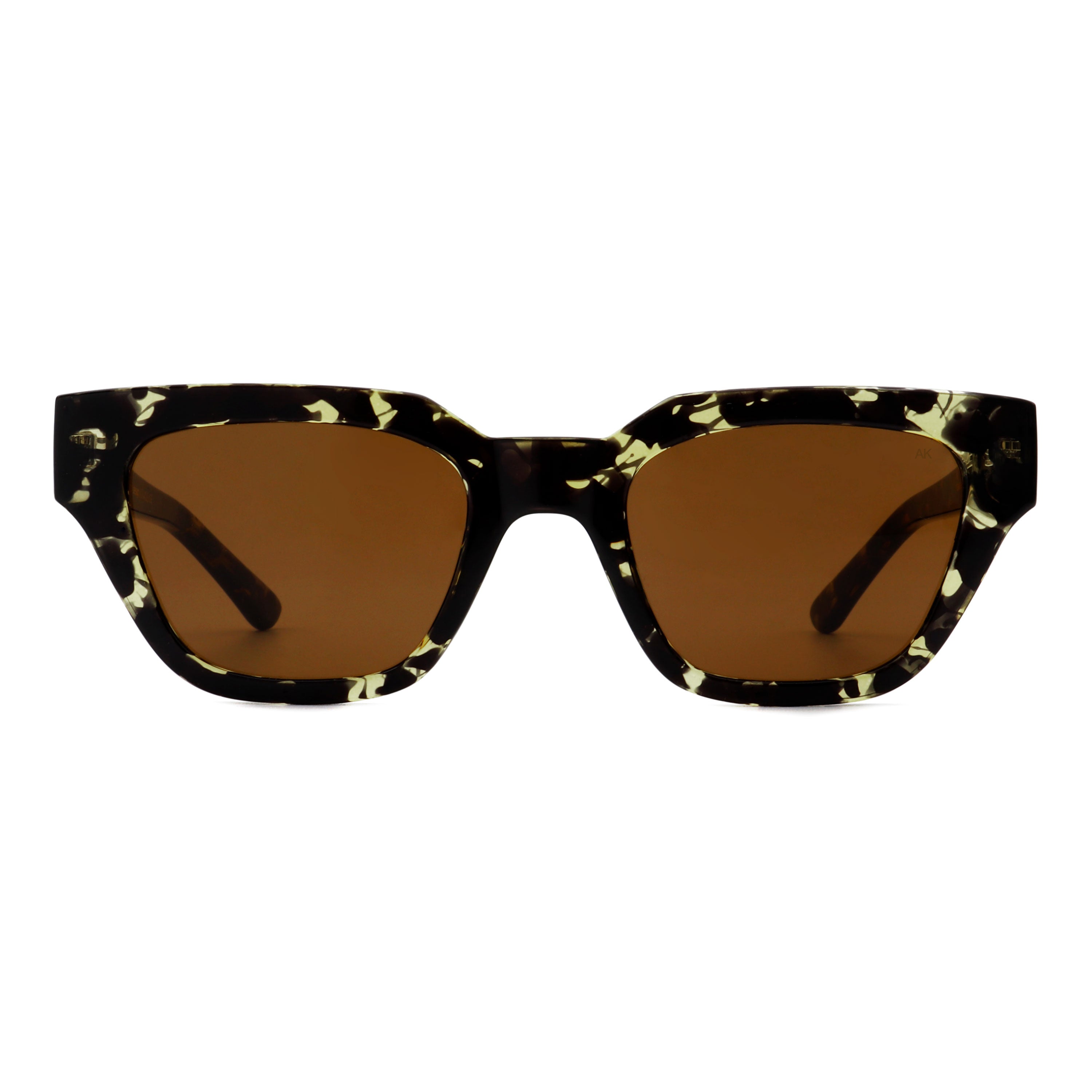 Kaws solbrille - Black / Yellow Tortoise
